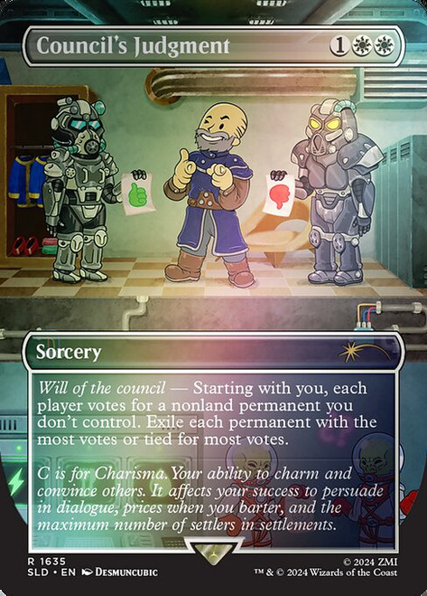 Council's Judgment (SLD) (Foil) (Borderless) (#1635★)