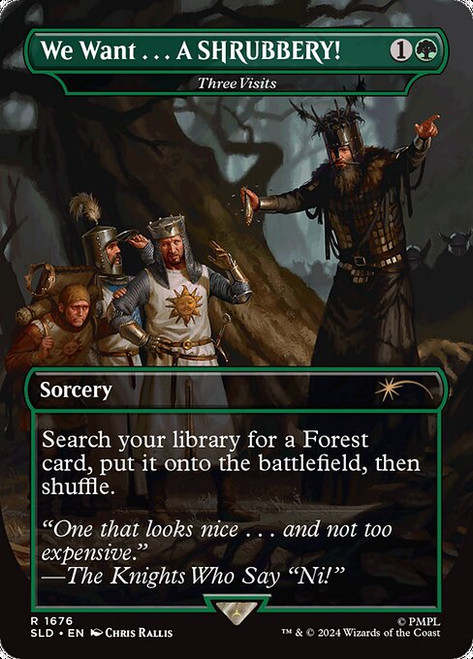 Three Visits (SLD) (Full Art) (#1676)