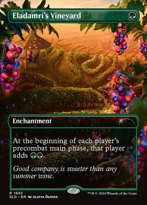 Eladamri's Vineyard (SLD) (Foil) (Full Art) (#1692)