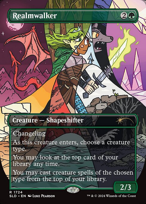 Realmwalker (SLD) (Foil) (Borderless) (#1724)