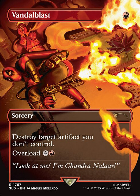 Vandalblast (SLD) (Foil) (Borderless) (#1757)