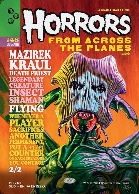 Mazirek, Kraul Death Priest (SLD) (Borderless) (#1766)