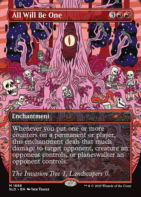 All Will Be One (SLD) (Foil) (Borderless) (#1888)
