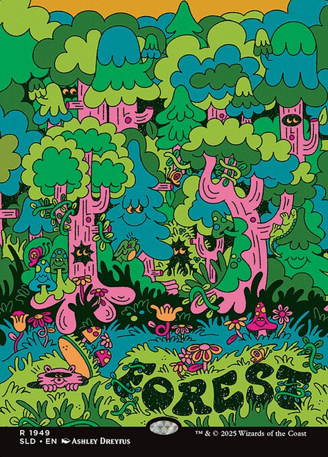 Forest (SLD) (Foil) (Borderless) (#1949)
