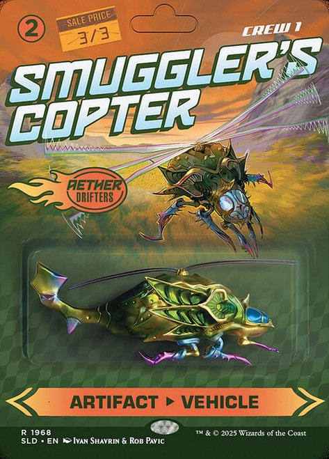 Smuggler's Copter // Smuggler's Copter (SLD) (Borderless) (#1968)
