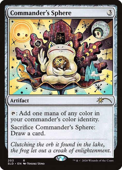 Commander's Sphere (SLD) (Foil) (#203)