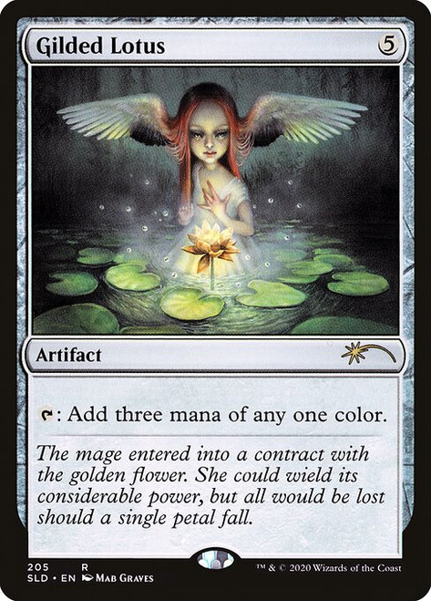 Gilded Lotus (SLD) (Foil) (#205)