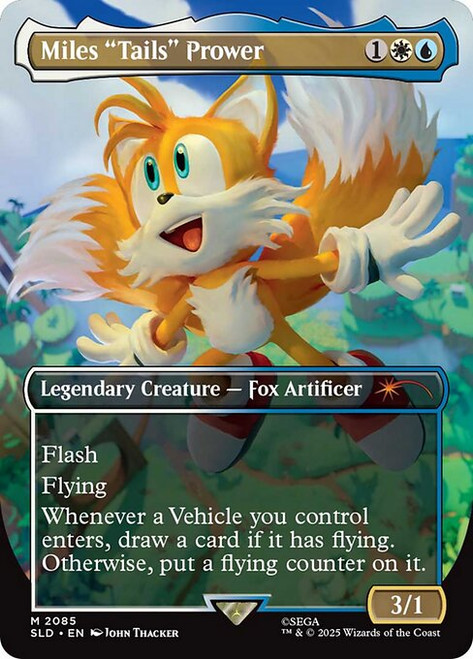 Miles "Tails" Prower (SLD) (Borderless) (#2085)