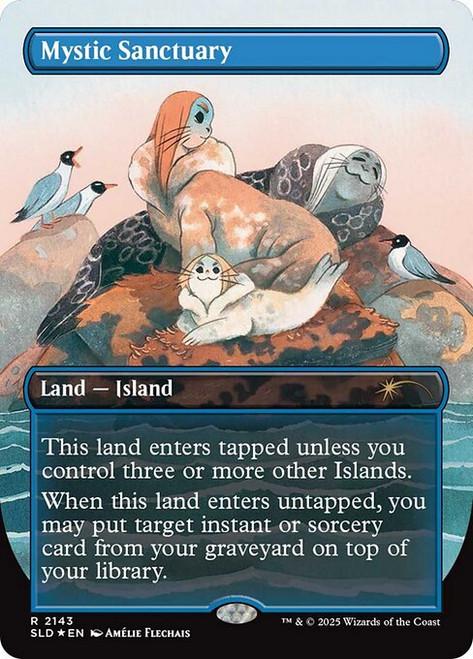 Mystic Sanctuary (SLD) (Foil) (Borderless) (#2143)