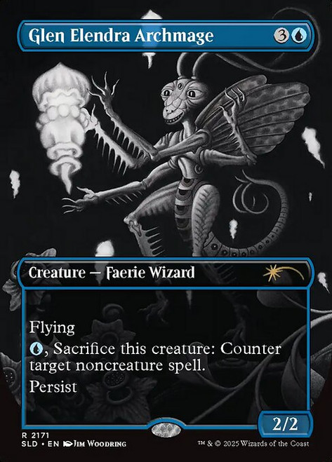 Glen Elendra Archmage (SLD) (Foil) (Borderless) (#2171)