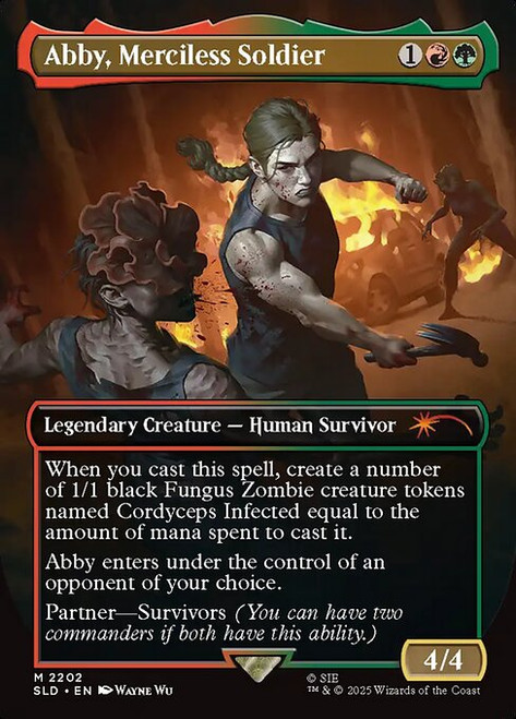 Abby, Merciless Soldier (SLD) (Foil) (#2202)