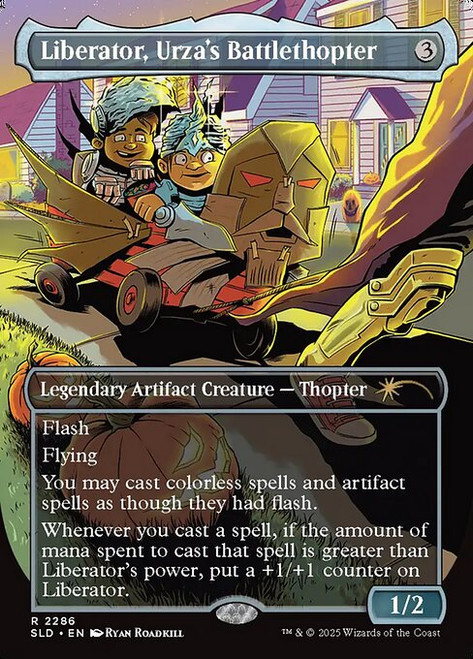 Liberator, Urza's Battlethopter (SLD) (Borderless) (#2286)