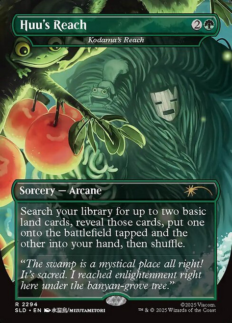 Kodama's Reach (SLD) (Foil) (Borderless) (#2294)