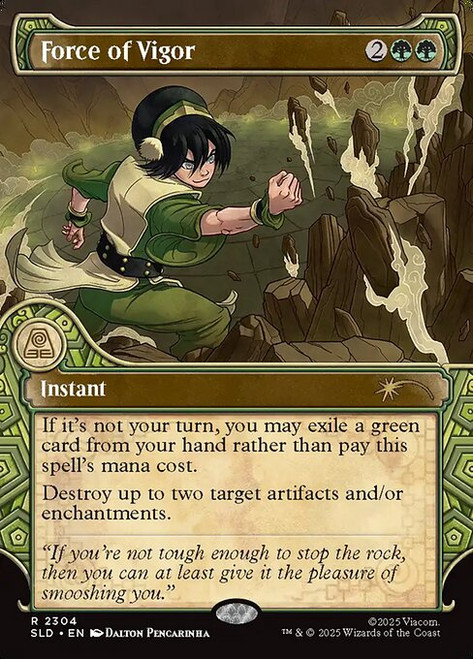Force of Vigor (SLD) (Borderless) (#2304)