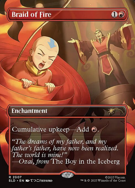 Braid of Fire (SLD) (Foil) (Borderless) (#2307)