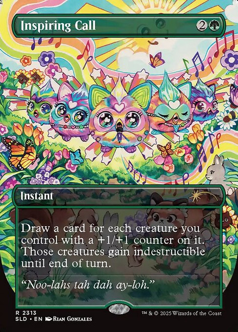 Inspiring Call (SLD) (Foil) (Borderless) (#2313)