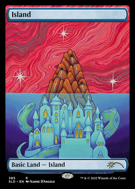 Island (SLD) (Foil) (Full Art) (#385)