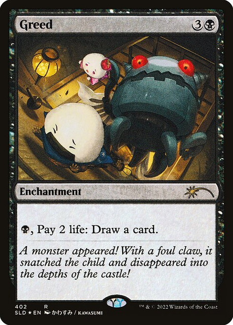 Greed (SLD) (Foil) (#402)