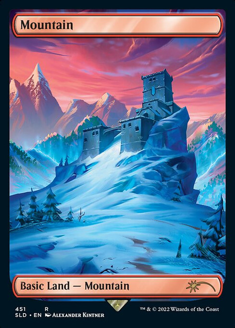 Mountain (SLD) (Foil) (Full Art) (#451)