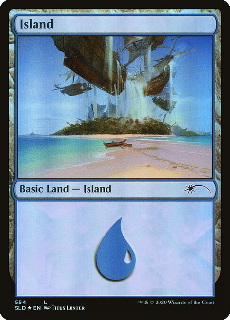 Island (SLD) (Foil) (#554)