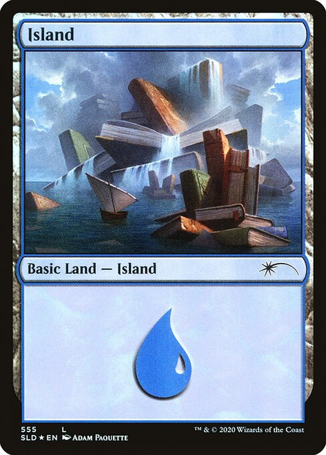 Island (SLD) (Foil) (#555)