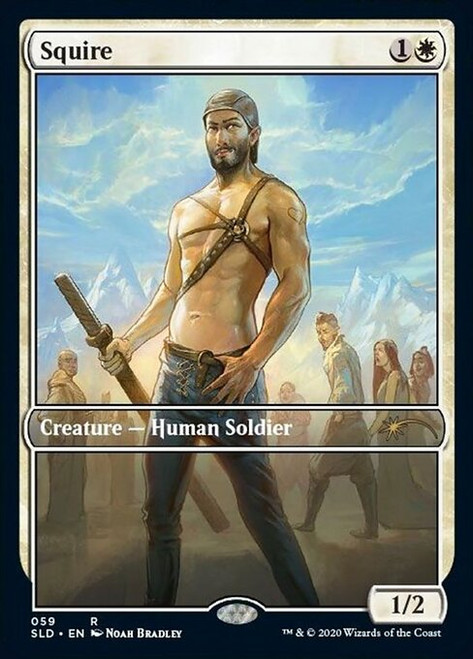 Squire (SLD) (Foil) (Full Art) (#59)