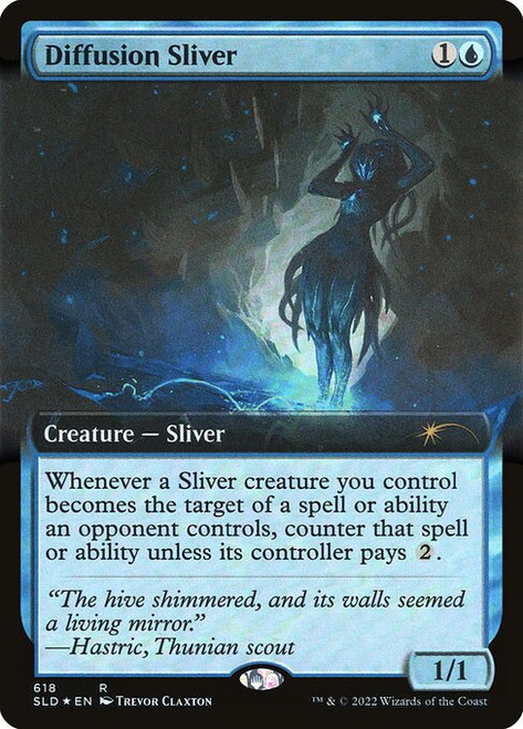 Diffusion Sliver (SLD) (Foil) (Extended Art) (#618)