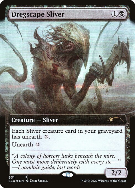 Dregscape Sliver (SLD) (Foil) (Extended Art) (#631)