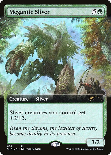 Megantic Sliver (SLD) (Foil) (Extended Art) (#651)
