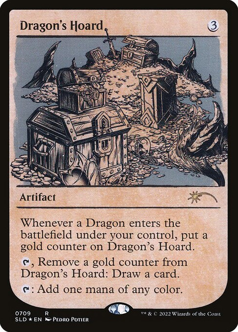 Dragon's Hoard (SLD) (Foil) (Showcase) (#709)