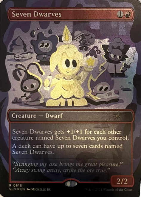 Seven Dwarves (SLD) (Foil) (Borderless) (#815)