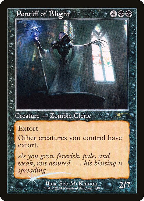 Pontiff of Blight (SLD) (Foil) (#848)