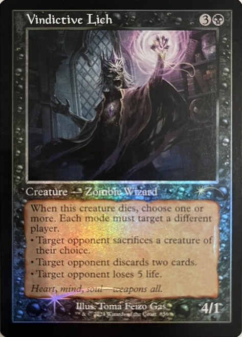 Vindictive Lich (SLD) (Foil) (#856)