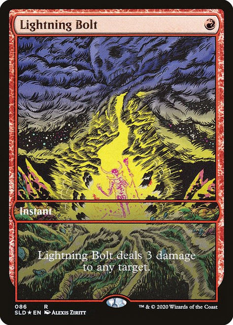 Lightning Bolt (SLD) (Foil) (Full Art) (#86)