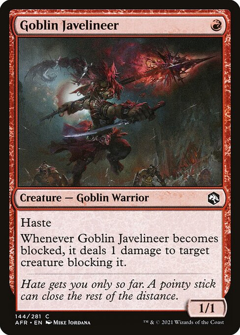 Goblin Javelineer (AFR) (#144)
