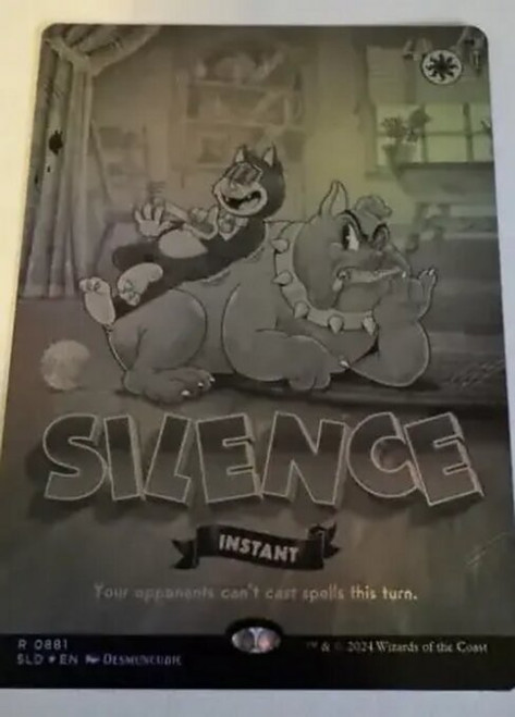 Silence (SLD) (Foil) (Borderless) (#881)