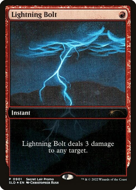 Lightning Bolt (SLD) (Foil) (Full Art) (#901)