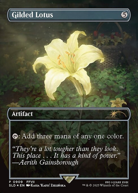 Gilded Lotus (SLD) (Foil) (Borderless) (#909)
