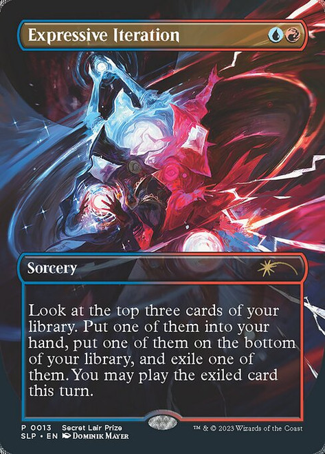 Expressive Iteration (SLP) (Foil) (Showcase) (#13)