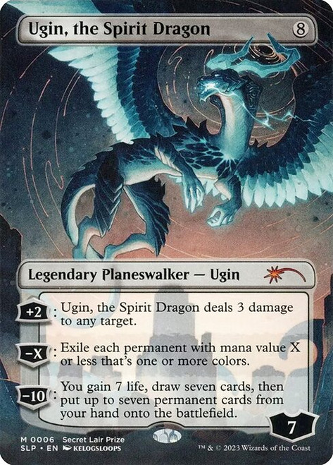 Ugin, the Spirit Dragon (SLP) (Foil) (Borderless) (#6)
