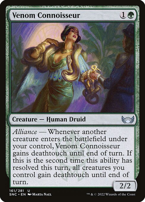 Venom Connoisseur (SNC) (Foil) (#161)