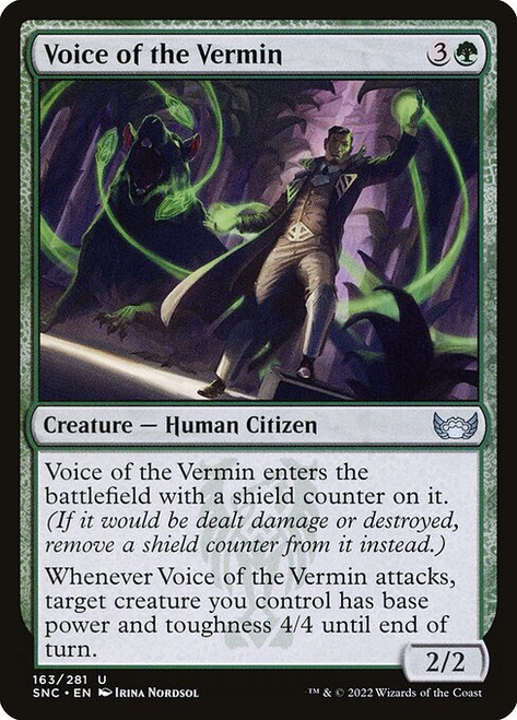 Voice of the Vermin (SNC) (Foil) (#163)