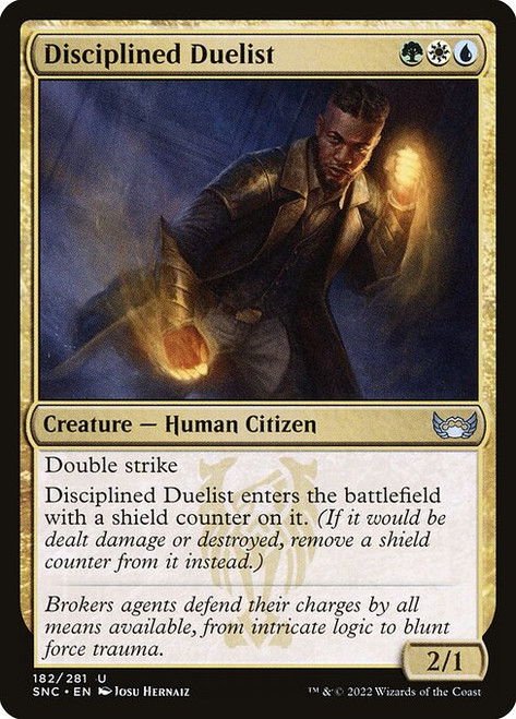 Disciplined Duelist (SNC) (Foil) (#182)