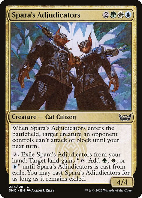 Spara's Adjudicators (SNC) (Foil) (#224)