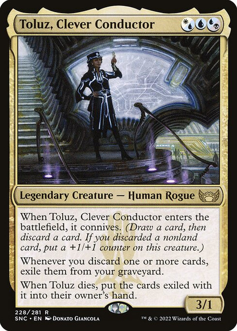 Toluz, Clever Conductor (SNC) (Foil) (#228)