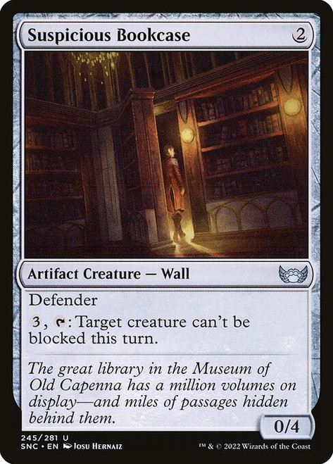 Suspicious Bookcase (SNC) (Foil) (#245)