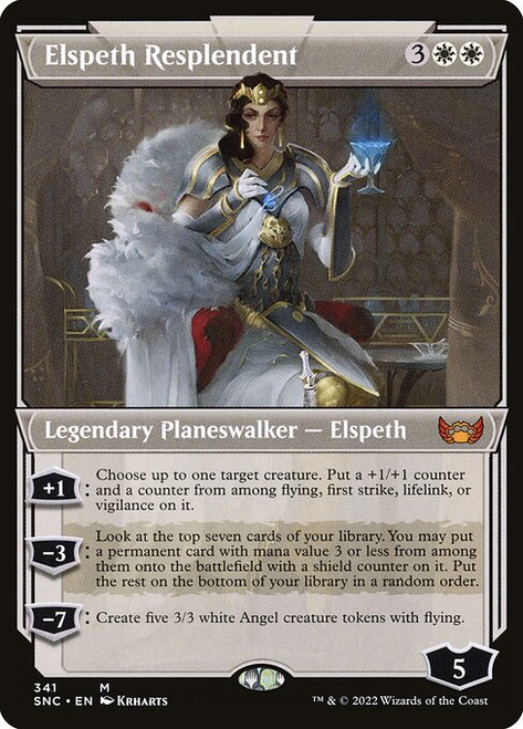 Elspeth Resplendent (SNC) (Foil) (Showcase) (#341)