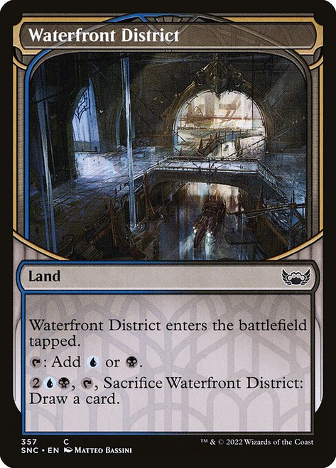 Waterfront District (SNC) (Foil) (Showcase) (#357)