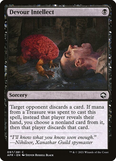 Devour Intellect (AFR) (Foil) (#97)
