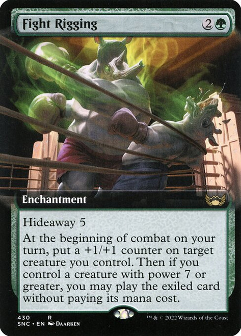 Fight Rigging (SNC) (Foil) (Extended Art) (#430)
